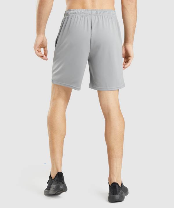 Panske Šortky Gymshark Arrival Knitted Siva | WE2465071
